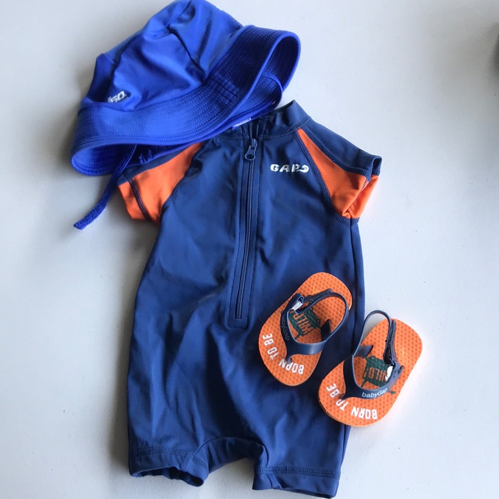 Newborn boy swimsuit bundle